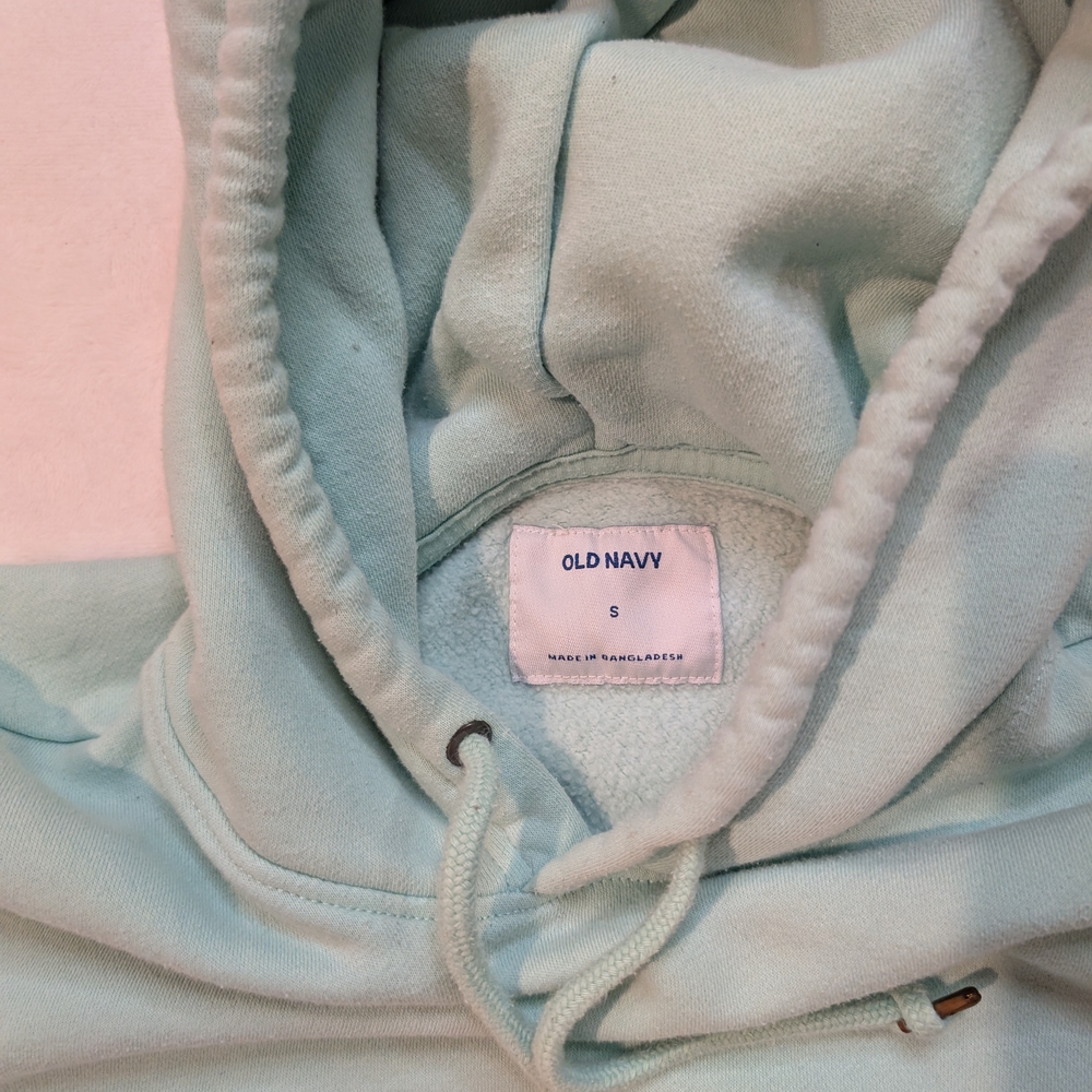 Old Navy Unisex Soft Blue Hoodie - Picture 2 of 11